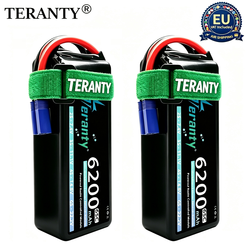 Lipo Battery 6S - TERANTY 6S 6200mAh Lipo-Akku 22,2V 65C