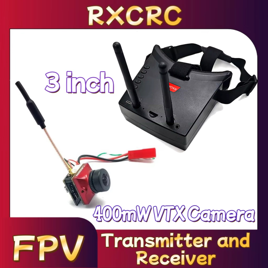 Goggles Fpv - RXCRC 5,8G Modul Sender 400 mW