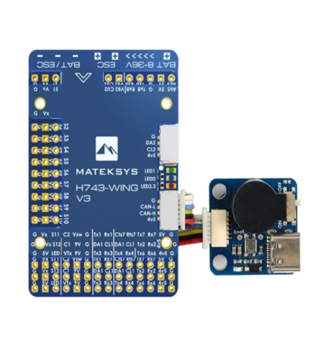 Betaflight Fc - Matek H743-WING V3 FC mit integriertem