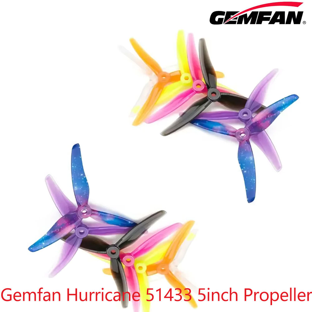 5 Inch Propeller - 12 Paar Gemfan Hurricane 51433 5