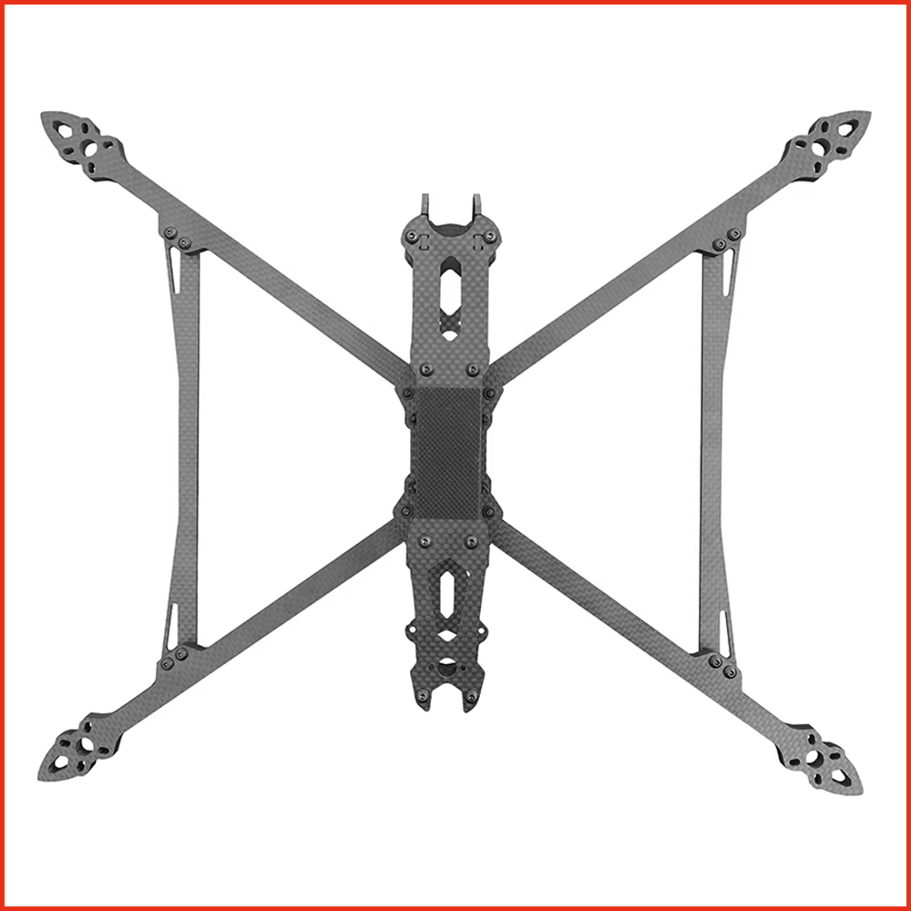 Carbon Fiber Drone Frame - MARK V2 8/9/10 Zoll 3K Carbonfaser