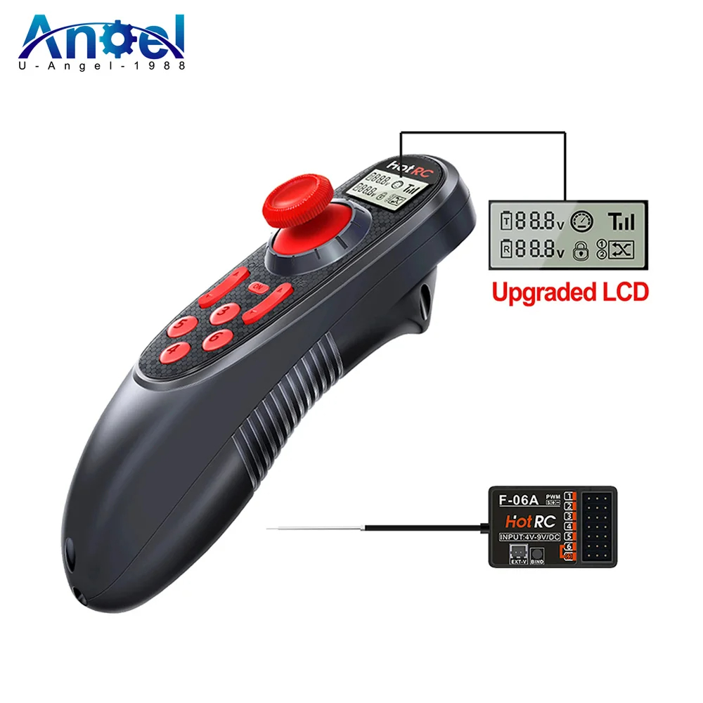 Radio Transmitter 2.4Ghz - HOTRC DS-600 6CH 2,4 GHz Funksystem