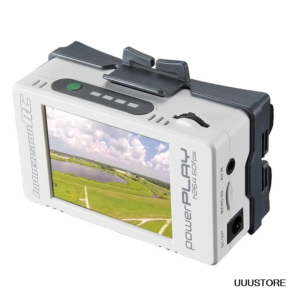 Goggles Fpv - Immersionrc Powerplay Play-fpv H264 60fps Dvr