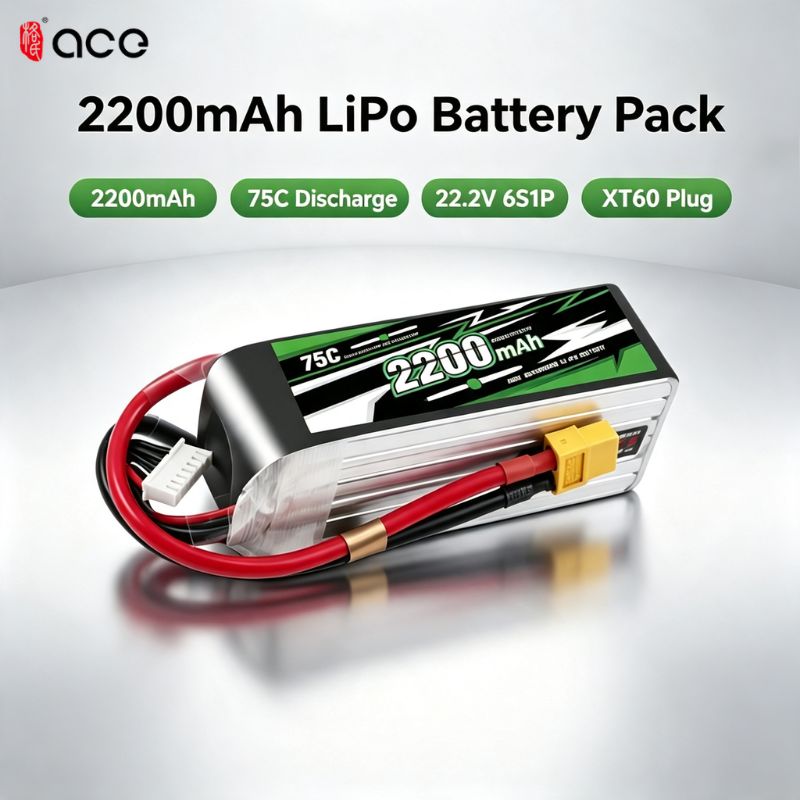 Lipo Battery 6S - NEUER Gens ACE 22,2V Lipo-Akku 2200mAh