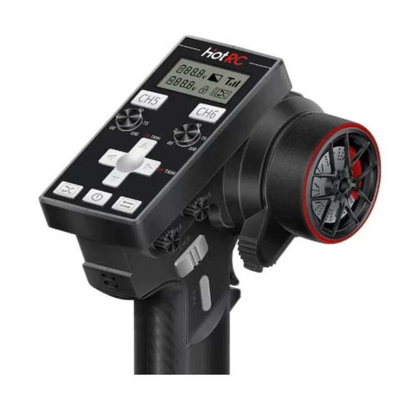 Radio Transmitter 2.4Ghz - HOT RC CT-6B 2,4-GHz-Funksystem-Sender für Auto