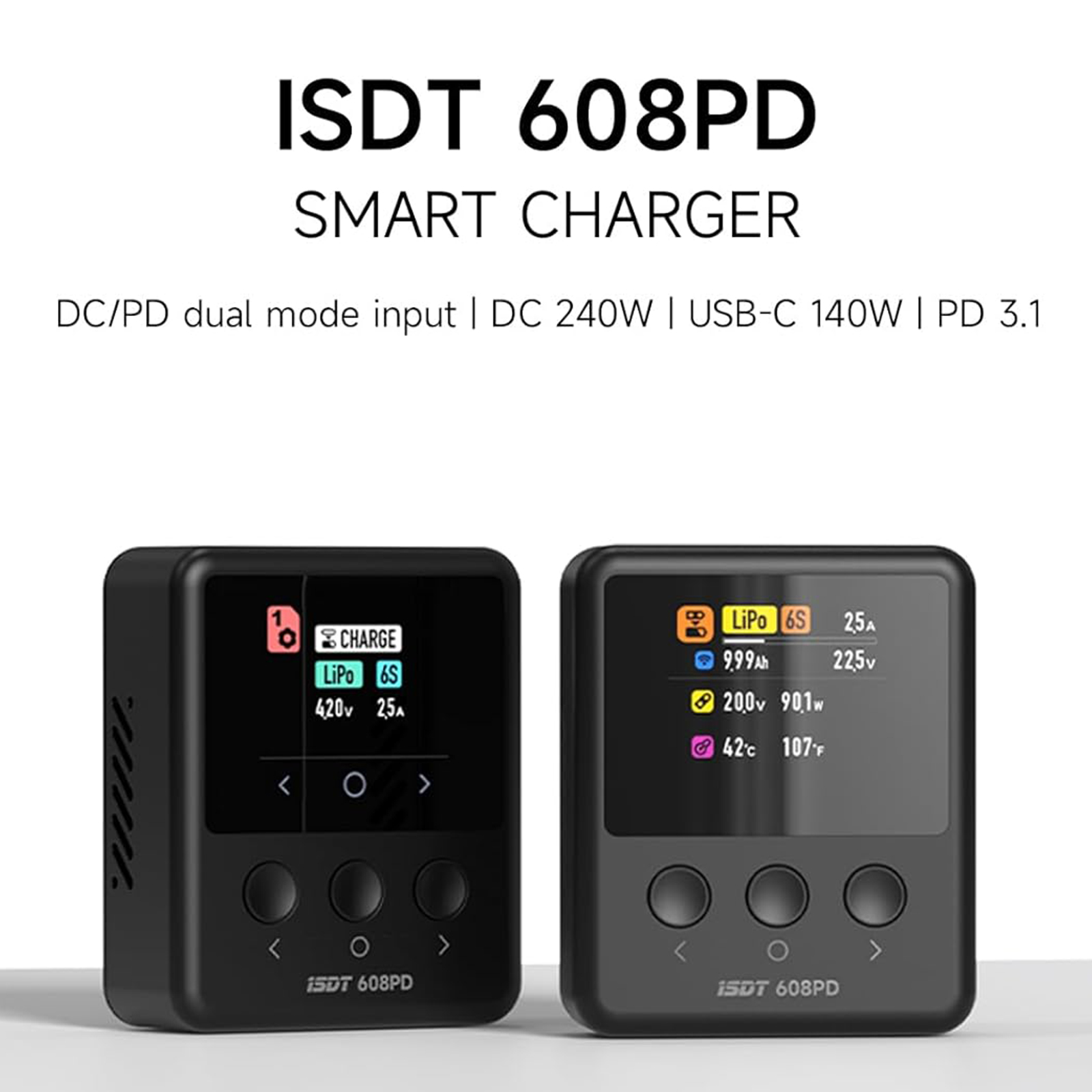 Lipo Battery 6S - ISDT 608PD Smart Balance Ladegerät Entlader
