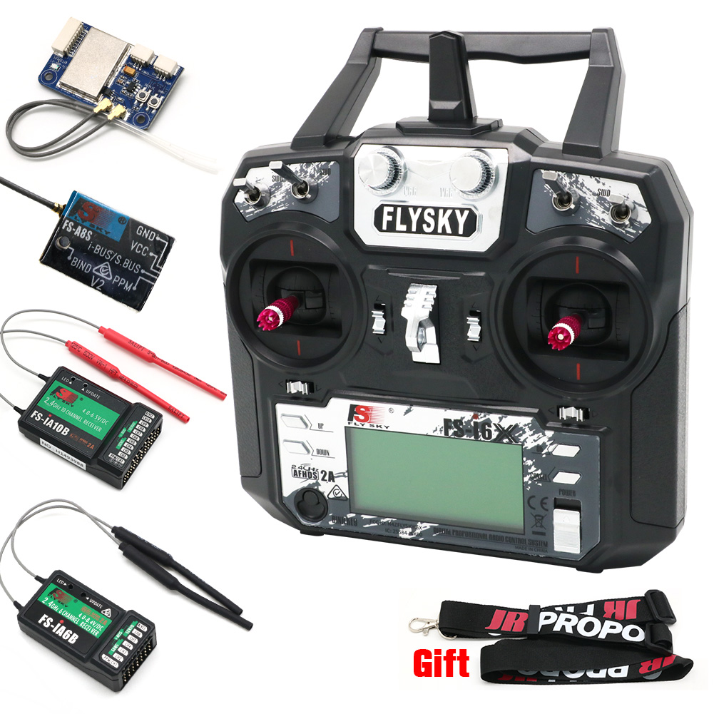 Radio Transmitter 2.4Ghz - FLYSKY FS-i6X FS i6X 10CH 2,4