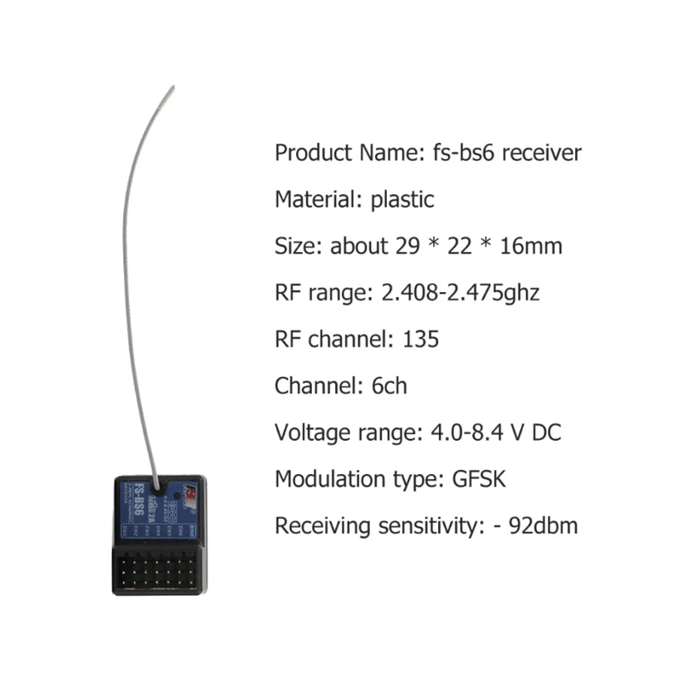 FlySky FS-BS6 2,4 GHz 6CH AFHD – Radio Transmitter 2.4Ghz Bewertung und Preis