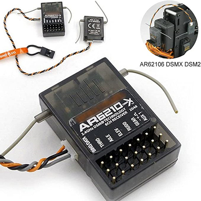 DSMX DSM2 AR6210 6-Kanal 2,4GH – Radio Transmitter 2.4Ghz Bewertung und Preis