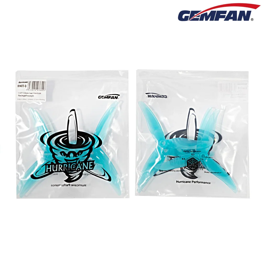 10 Paare (10CW + 10CCW) Gemfan – 5 Inch Propeller Bewertung und Preis
