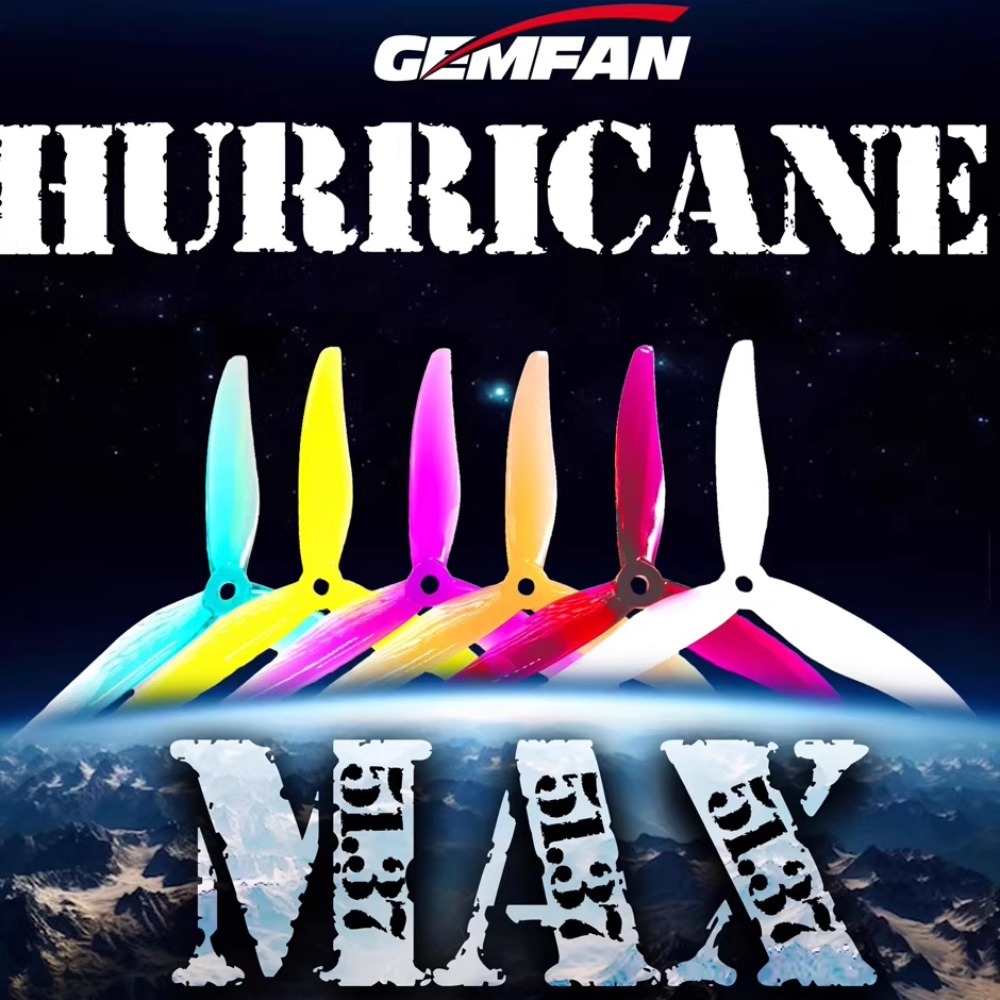 2 Paar Gemfan Hurricane 51377  – 5 Inch Propeller Bewertung und Preis