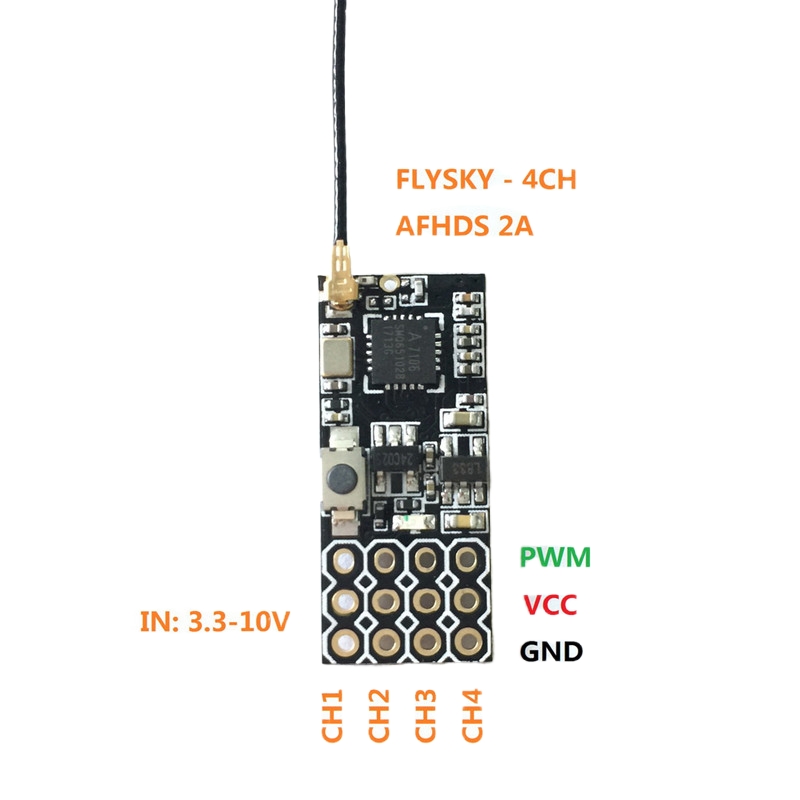 Flysky FS2A Mini-Empfänger 4CH – Mini Drone Bewertung und Preis