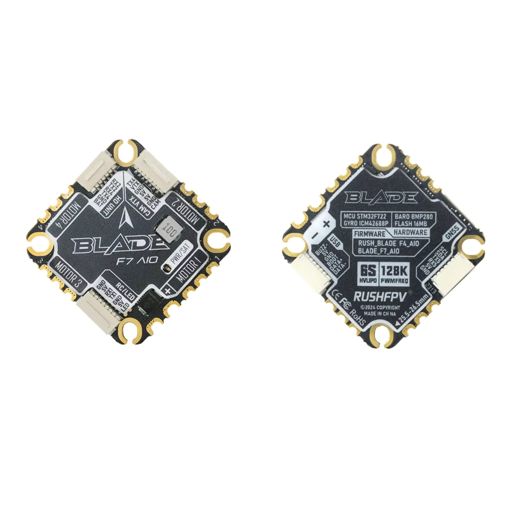 2026 RUSHFPV BLADE F7 45A AIO  – F722 Flight Controller Bewertung und Preis