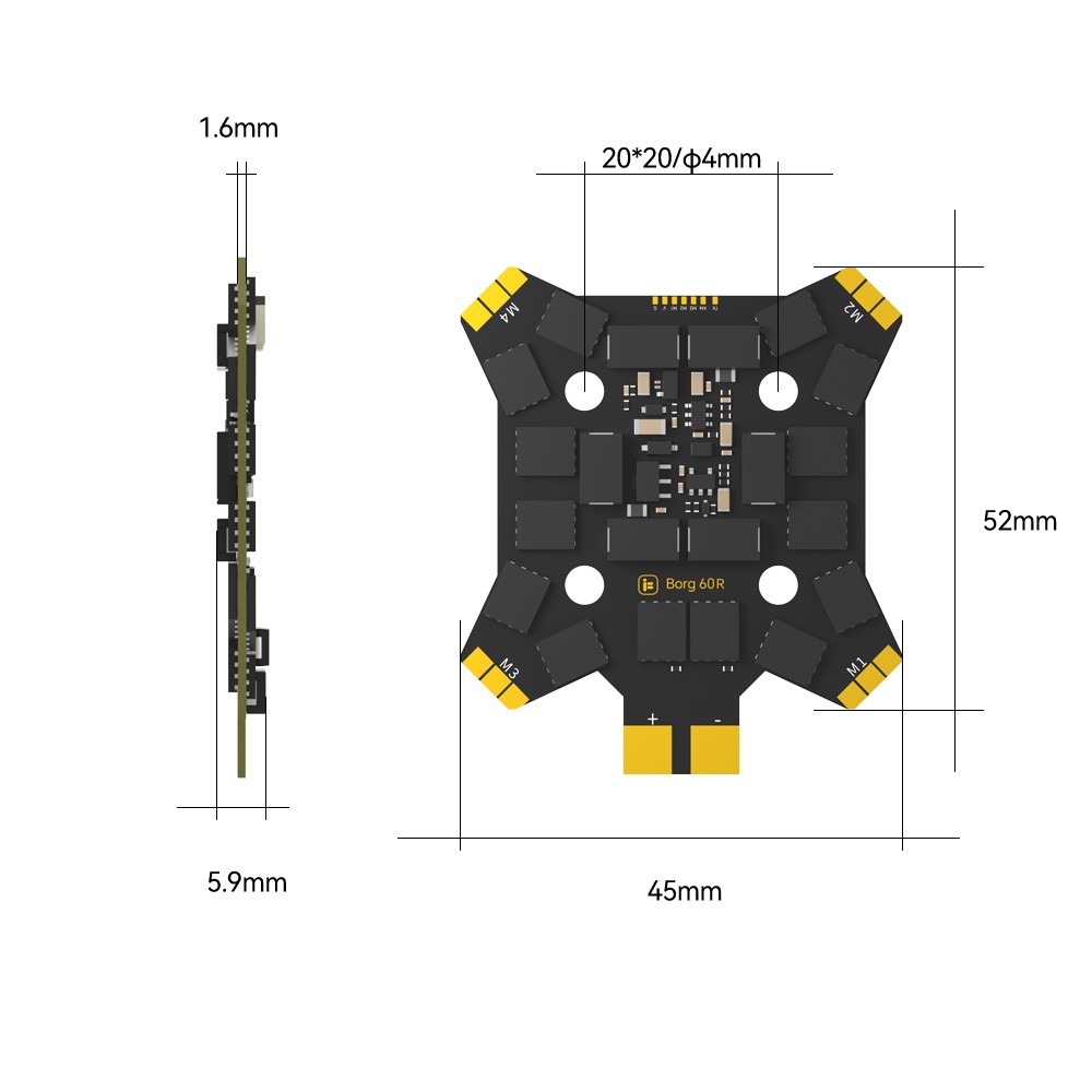 iFlight Borg Mini H7 (ICM42688 – Mini Drone Bewertung und Preis