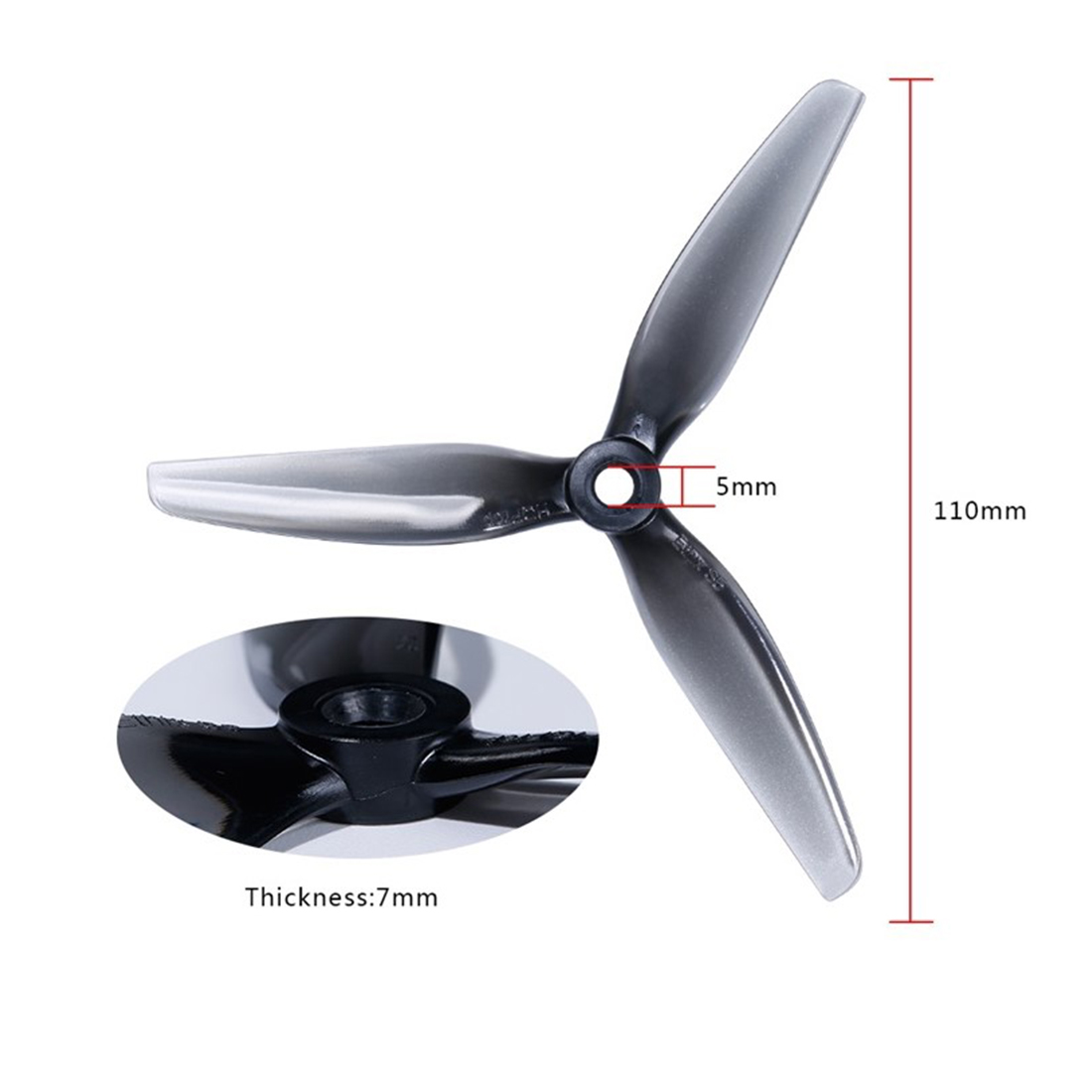 4PCS HQ Ethix S5 Prop 5X4X3 50 – 5 Inch Propeller Bewertung und Preis