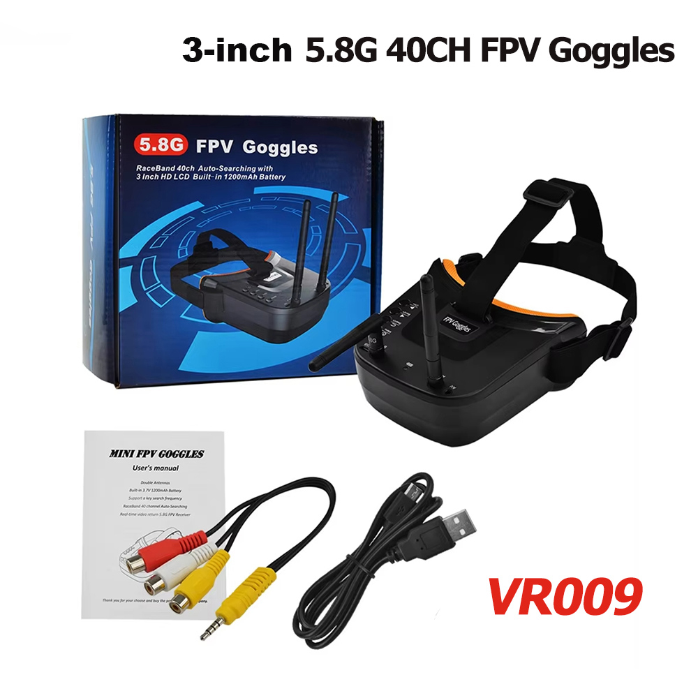 VR009 FPV-Videobrille, 3 Zoll, – Goggles Fpv Bewertung und Preis