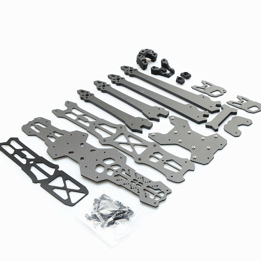 GK-V3 10 zoll 435mm Radstand C – Carbon Fiber Drone Frame Bewertung und Preis