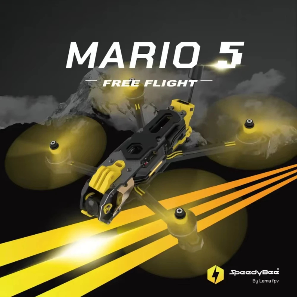Speedybee Mario 5 O4 Rahmen-Ki – Carbon Fiber Drone Frame Bewertung und Preis